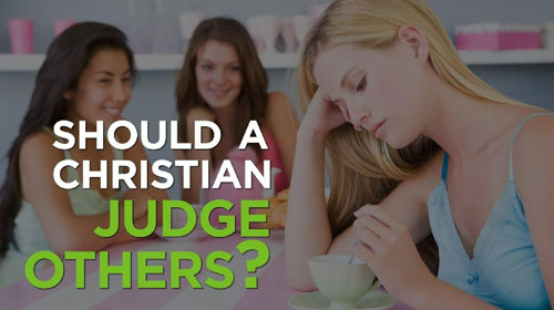 Should a Christian judge others page 001